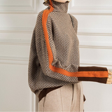Leonor - Luxury high-neck jumper