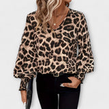 Joana - Leopard Print Blouse