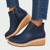 Orthopedic leather boots