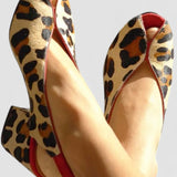 Louison - Sandale leopard uzorak