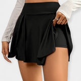 Sneakers with a skirt