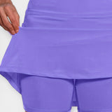 High-Waisted Skirted Pants
