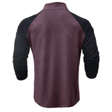Mandarin collar cotton shirt
