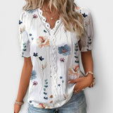 Emília V-neck blouse