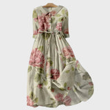 Romantic floral dress
