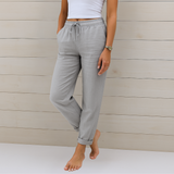 Sara - Premium stretch linen trousers