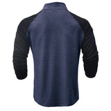 Mandarin collar cotton shirt