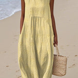 Franca - Cotton sleeveless dress