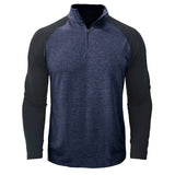 Mandarin collar cotton shirt