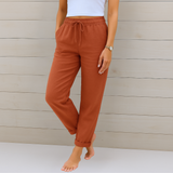Sara - Premium stretch linen trousers