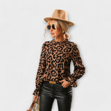 Bluza Queila s leopard uzorkom