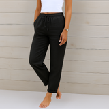 Sara - Premium stretch linen trousers