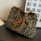 Small leopard print bag