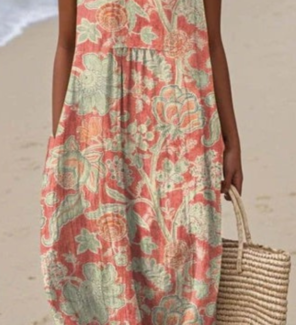 Vintage floral dress Elis