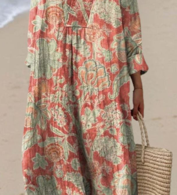 Vintage floral dress Elis