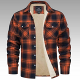 Tiago - Fleecy striped jacket