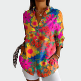 Modern floral shirt