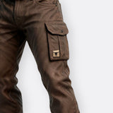 Rodrigo - Lined cotton trousers