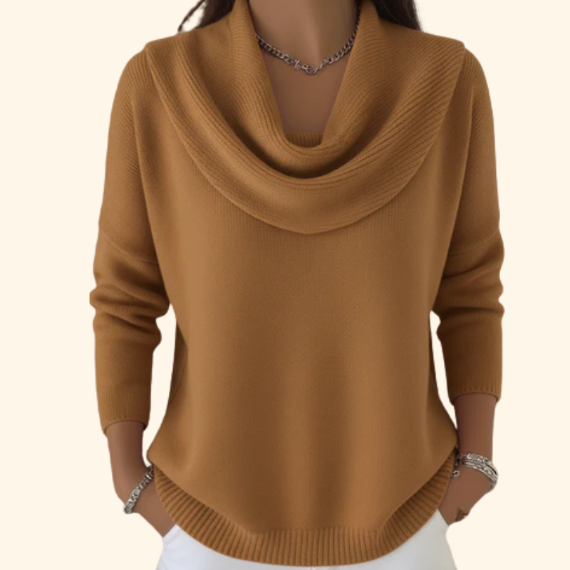 Pulover with a polo neck Júlia
