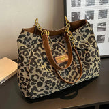 Small leopard print bag