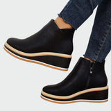 Orthopedic leather boots