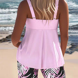 Colorful Tankini Set Violeta