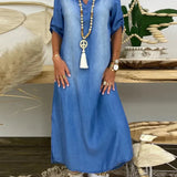 Ibiza - Denim Maxi Dress