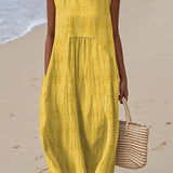 Franca - Cotton sleeveless dress