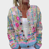 Teresa Autumn Floral Cardigan