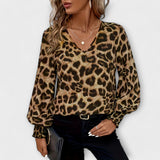 Joana - Leopard Print Blouse