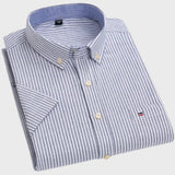 Classic patterned cotton shirt