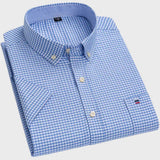 Classic patterned cotton shirt