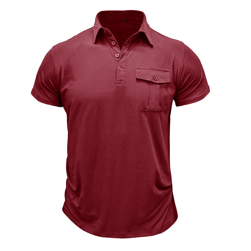Cotton t-shirt with pockets