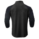 Mandarin collar cotton shirt