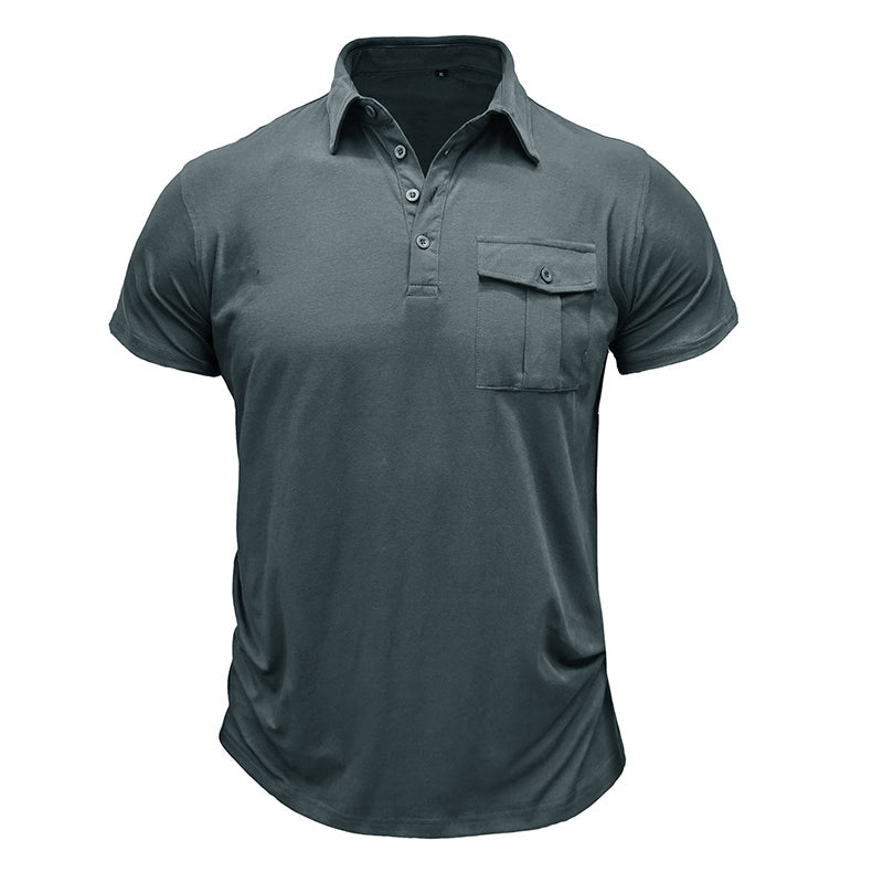 Cotton t-shirt with pockets