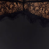 Velina lace and satin dress