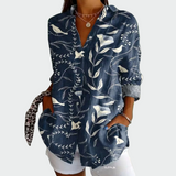 Modern floral shirt