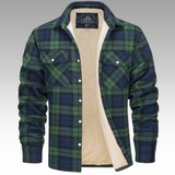 Tiago - Fleecy striped jacket