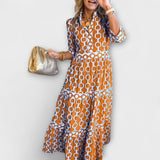 Midi dress with chains Sofia