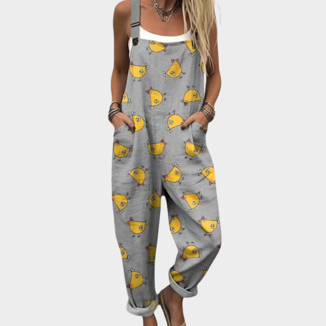 Comfy patterned jumpsuit