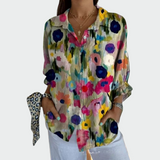 Modern floral shirt