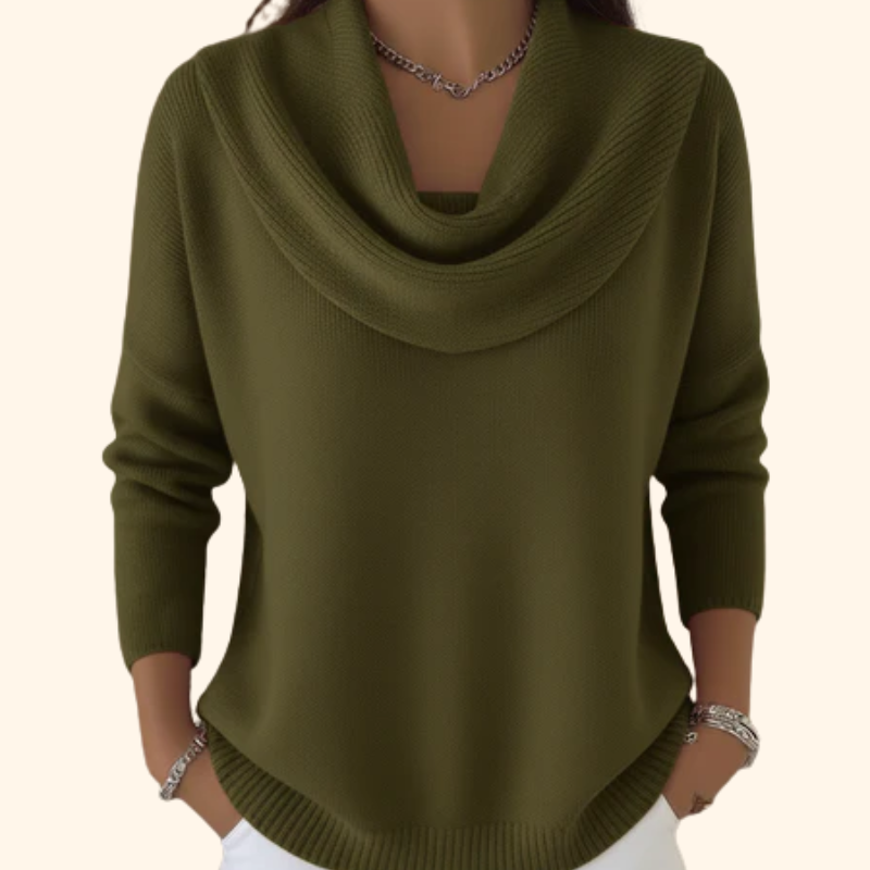 Pulover with a polo neck Júlia