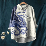 Amélia - T-shirt with octopus print
