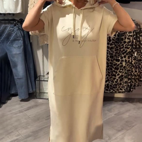 Saskia - Hooded everyday dress