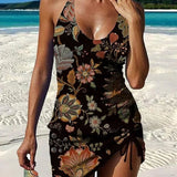 Filipa - Cvjetni tankini s gaćicama, efekt ravnog trbuha