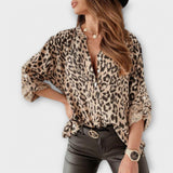 Moderna bluza s leopard uzorkom