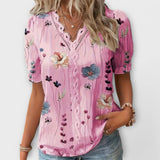 Emília V-neck blouse