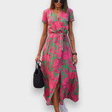 Amélia Floral Midi Dress