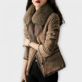 Mariana's Luxurious Shearling Coat