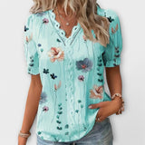 Emília V-neck blouse